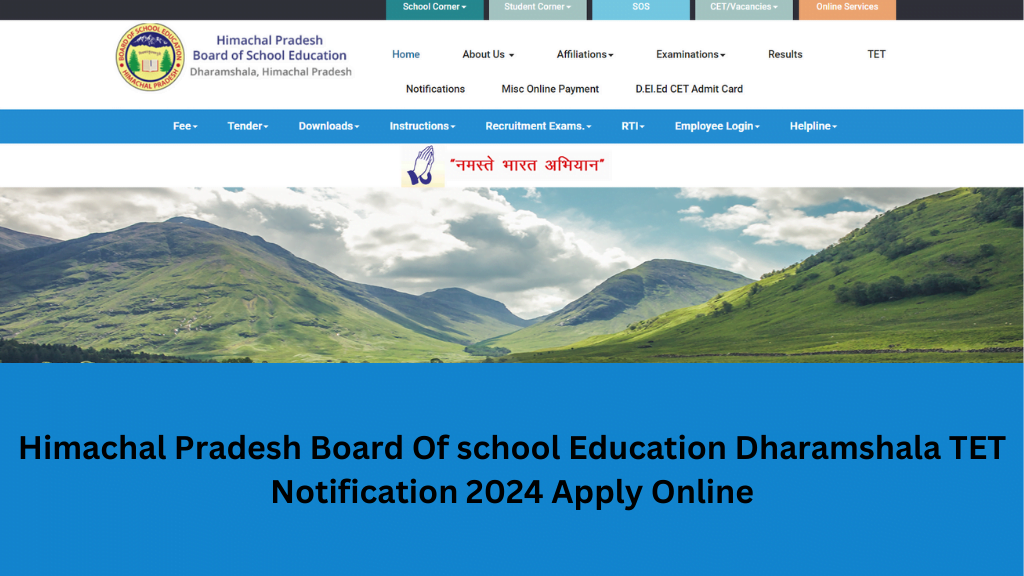 HP TET Notification 2024