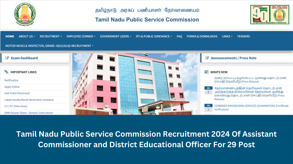 TNPSC Recruitment 2024