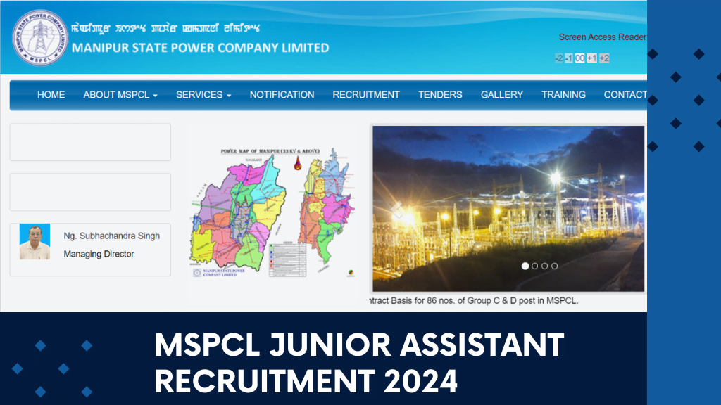 MSPCL Junior Assistant Recruitment 2024