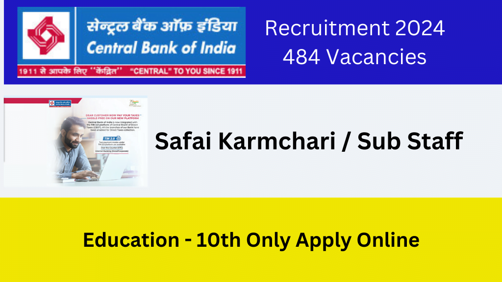 CBI Sub Staff Recruitment 2024