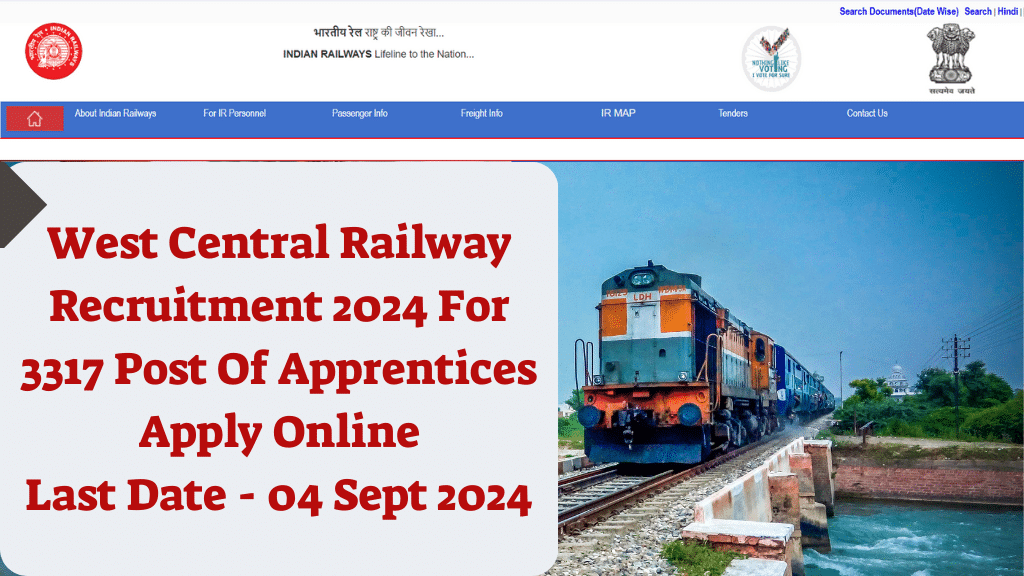   West Central Railway Recruitment 2024 