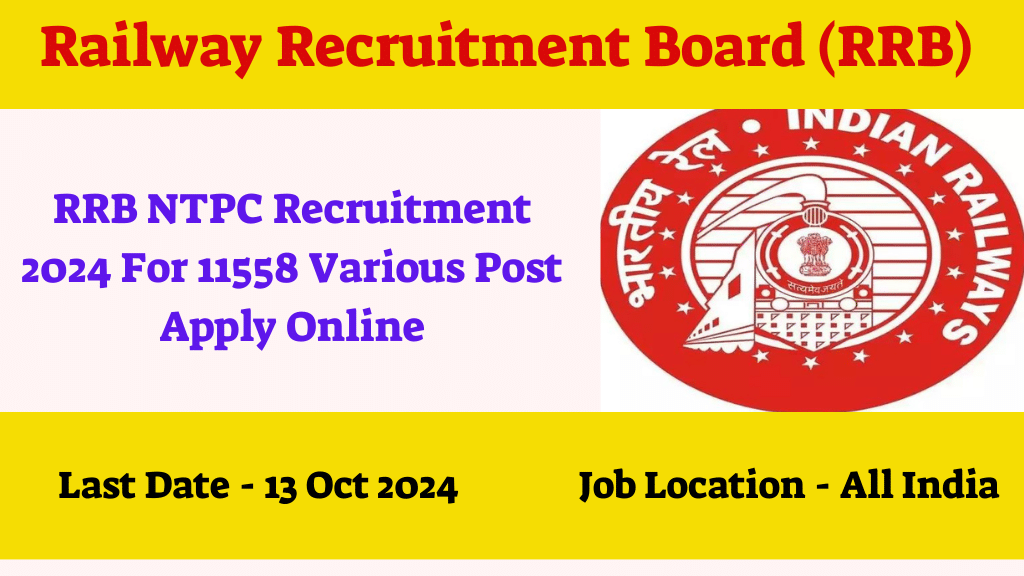 RRB NTPC Recruitment 2024
