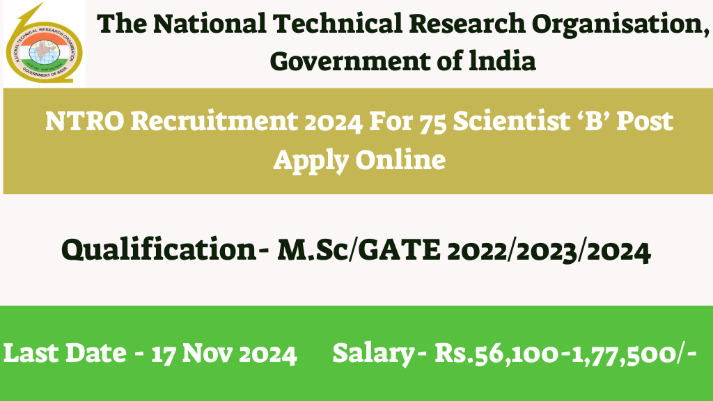 NTRO Recruitment 2024