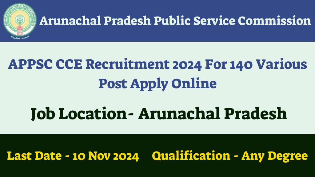 APPSC CCE Recruitment 2024
