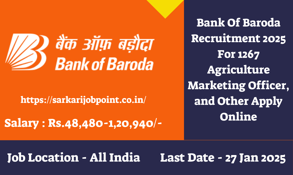 Bank Of Baroda Recruitment 2025
