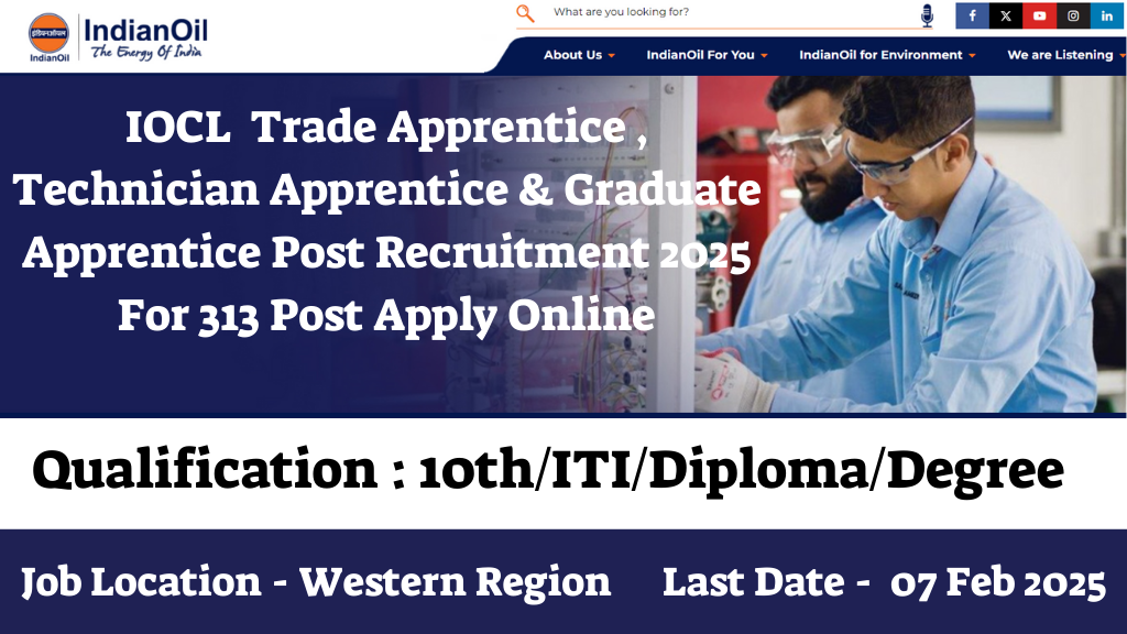  IOCL Apprentice Recruitment 2025