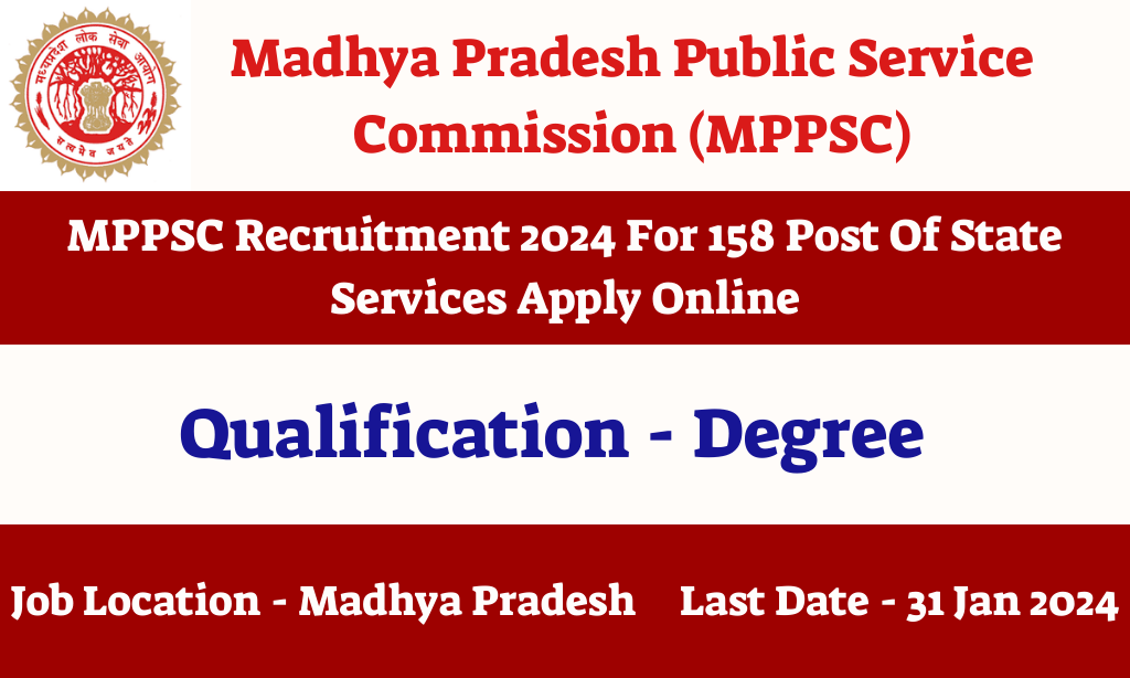 MPPSC Recruitment 2024