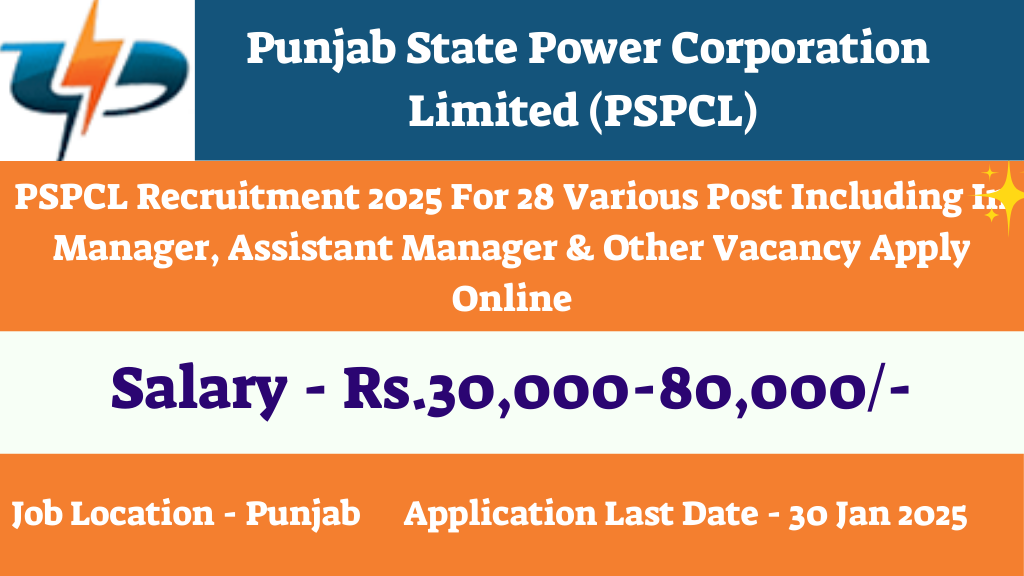 PSPCL Recruitment 2025